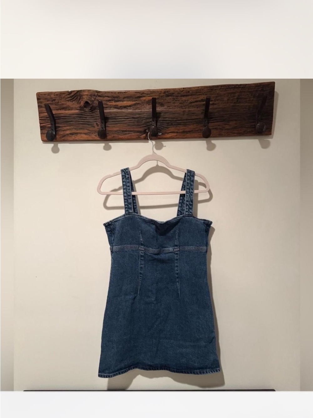 Reformation Denim Mini Dress size 10